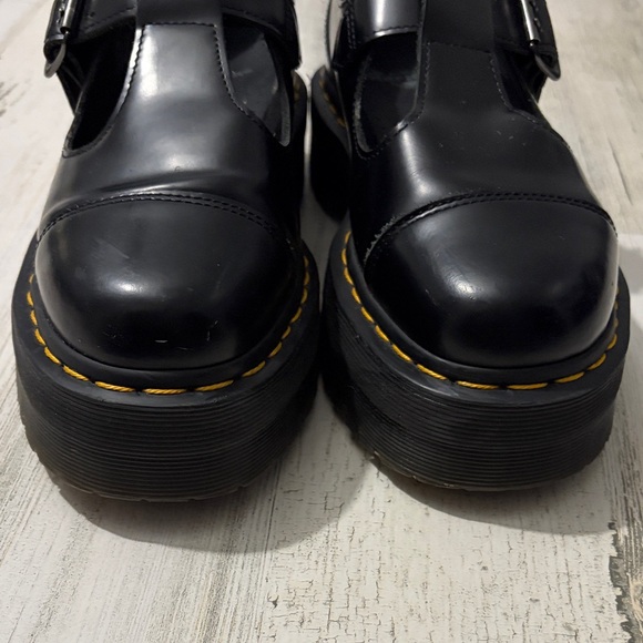 Dr. Martens Bethan Black Platform Mary Jane’s Size 7 - Picture 10 of 16